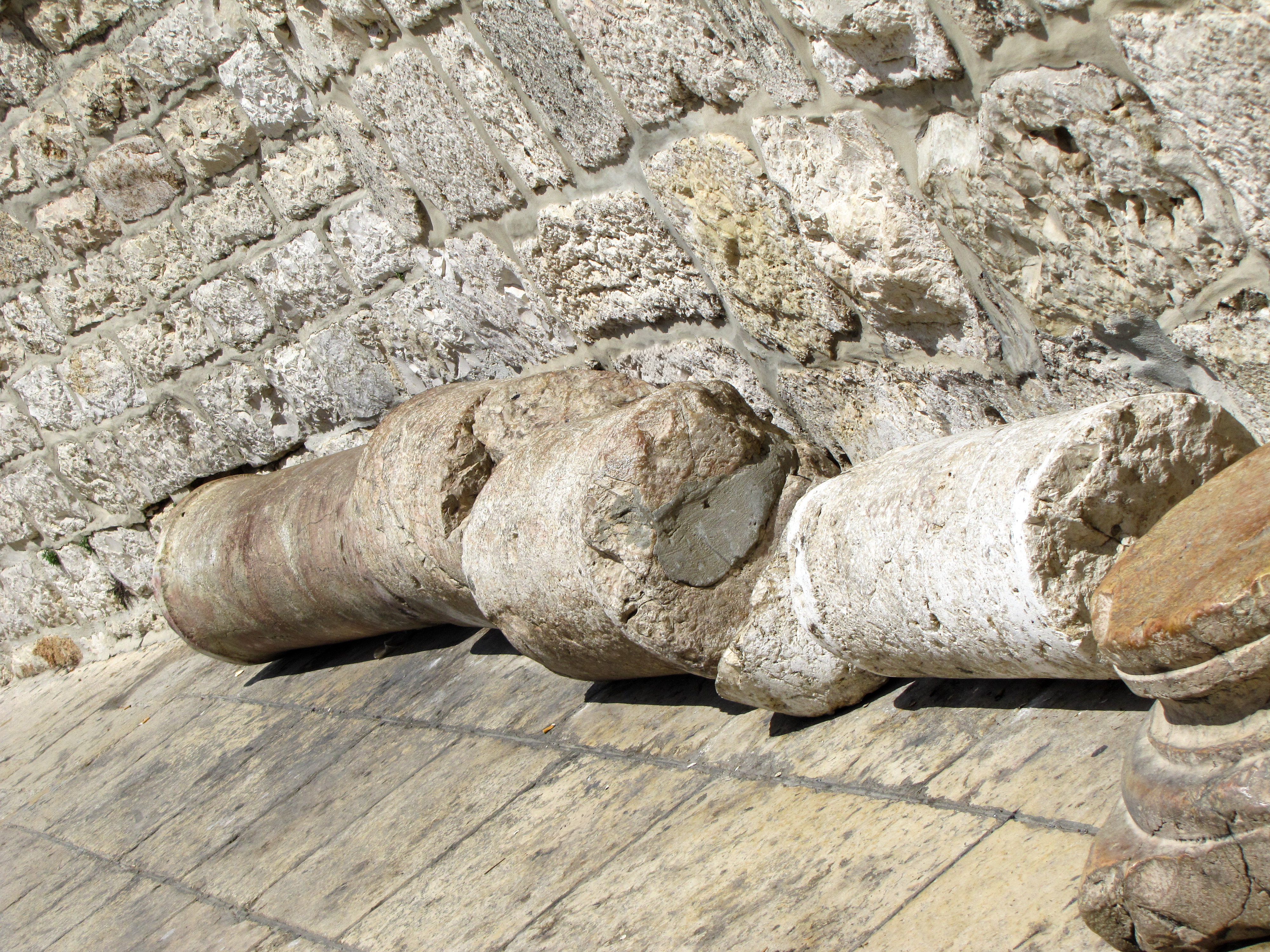 Remains of early churches